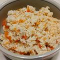 フニクリフニクラ's cooksnap of when they made 炊飯器で時短★ツナと人参の炊き込みご飯.