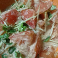 ほそあず's cooksnap of when they made トマトとかいわれの胡麻マヨサラダ.
