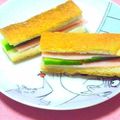 nosso's cooksnap of when they made 余ったパン耳で美味しいサンドウィッチ.