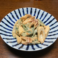 かさみさ's cooksnap of when they made オクラとちくわのキムマヨ和え.