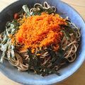 あや野家's cooksnap of when they made 大人の贅沢高級割烹の味になるカラスミ蕎麦.