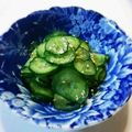 越後のさくらもち's cooksnap of when they made きゅうりのナムル風.