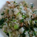 rakumi's cooksnap of when they made 離乳食完了期〜桜海老焼飯〜.