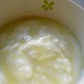 Lovely☆桃花's cooksnap of when they made 夏休み記念　お兄ちゃんの練乳ヨーグルト♪.
