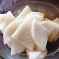 kuma822's cooksnap of when they made 春！桜香る大根の甘酢漬け物.