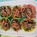 __kei__'s cooksnap of when they made お弁当用に冷凍☆彡なすピーじゃこおかず.