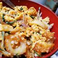 しろおと's cooksnap of when they made 水菜とちくわの洋風きんぴら.