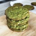 Sugar☆eyes's cooksnap of when they made 濃い抹茶のアメリカンクッキー.