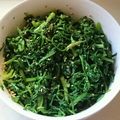 キティ♥キティ's cooksnap of when they made 簡単♡春菊の胡麻和え♡.