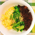 p♡angel's cooksnap of when they made そぼろ 3色丼 簡単.