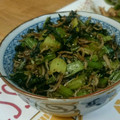 ビギナーえい's cooksnap of when they made 小松菜としらすのしっとりふりかけ☆.