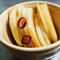 せきりな's cooksnap of when they made 大根のお漬物＠ピリ辛しょうゆ味.