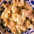 はなゆうママン's cooksnap of when they made めんつゆで簡単☆肉豆腐の卵とじ☆.