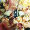 SORxSIR's cooksnap of when they made トマトと卵とズッキーニの炒め物。.