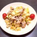 クックMY2UUX☆'s cooksnap of when they made キャベツと豚肉のさっぱり和え.