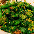 こはこママン's cooksnap of when they made ＊白菜の花のごま和え＊.