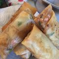 yuho1101's cooksnap of when they made たけのこと春雨の春巻き.