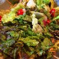 rukoyon's cooksnap of when they made 5分で焼肉屋ぽいコク旨★チョレギサラダ★.