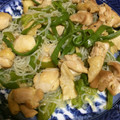 hinata118's cooksnap of when they made 簡単　鶏もも ピーマン しらたき炒め.