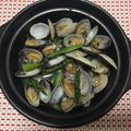 リラックマ君ママ♡'s cooksnap of when they made アスパラとアサリのタジン蒸し.