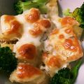 mimibox33's cooksnap of when they made ホクホクとろ〜り★たらこポテトチーズ焼き.