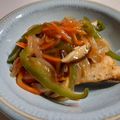 気まぐれ♡雨おんな's cooksnap of when they made 鯵の唐揚げ♪ ほっこり出汁あんかけ.