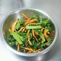 なおころピッコロ's cooksnap of when they made ほうれん草とにんじんの塩昆布和え.