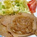 レオミウ's cooksnap of when they made ＊塩麹で生姜焼き＊.