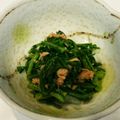 クックL8U9HI☆'s cooksnap of when they made 春菊とシーチキンの超簡単小鉢.