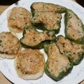 れゆぱぱ's cooksnap of when they made レンジで肉詰め&はさみ焼き♪.