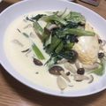 プクこ's cooksnap of when they made とろ〜りキノコと小松菜のクリームソース.