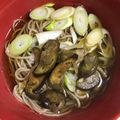 夕飯は６時です's cooksnap of when they made ☺お手軽ランチに☆簡単♪温かい茄子そば☺.
