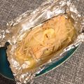 sorapapipu's cooksnap of when they made フライパンで、シャケのホイル焼き.