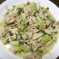 Ｍぱん's cooksnap of when they made ☆小松菜と豚肉のオイマヨ炒め☆.