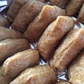 Amalka's cooksnap of when they made ゆずと白ごまの豆いなり：弁当やパーティに.