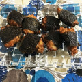 クックUBU8OW☆'s cooksnap of when they made ひき肉と蓮根の磯辺揚げ.