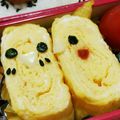 myとんすけ's cooksnap of when they made *セキセイインコの卵焼き☆キャラ弁*.