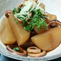 かえるくんのボタン's cooksnap of when they made ✿大根といかの煮物✿.