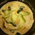 Jeeet's cooksnap of when they made チンゲン菜のクリーム煮.