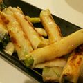 クックTXEBE1☆'s cooksnap of when they made 簡単！アスパラガスのマキマキ餃子.
