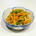 まんまるまうちゃん's cooksnap of when they made ❁麺つゆで簡単♪人参と絹さやの炒り煮❁.