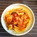 nmmnsora's cooksnap of when they made ズッキーニと新玉ねぎのパスタ.