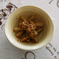 Bullseye♪'s cooksnap of when they made ごぼうの胡麻和え.