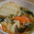 una55's cooksnap of when they made おこげチキンスープ.
