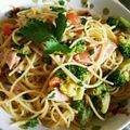 ユウとユキのママ's cooksnap of when they made 色々野菜とイタリアンパセリのパスタ.