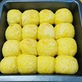 宮ちゃんママ's cooksnap of when they made かぼちゃのちぎりパン.