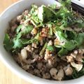 meekoっち's cooksnap of when they made パクチー・ピーナッツ入り汁なし担担麺.