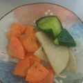 ＊kyoko＊'s cooksnap of when they made 夏に簡単!美味しい!きゅうりと大根の漬物.
