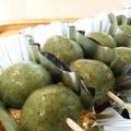 ｃｒｅ＊ｍａｍａ's cooksnap of when they made 豆腐で作るヨモギ団子♪.