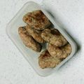 リラクマオ's cooksnap of when they made 作り置きハンバーグ★お弁当★パンにも.